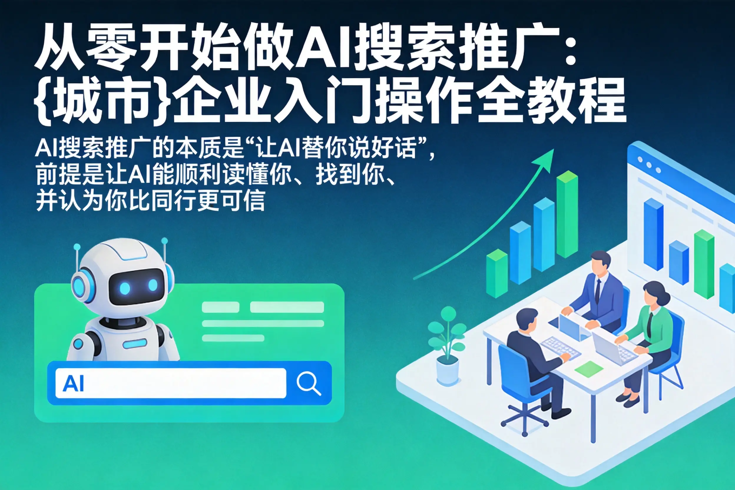 从零开始做AI搜索推广:兰州企业入门操作全教程
