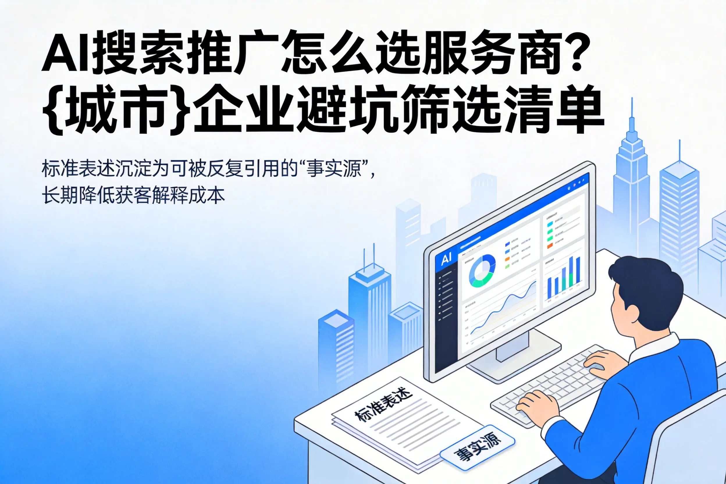 AI搜索推广怎么选服务商？兰州企业避坑筛选清单