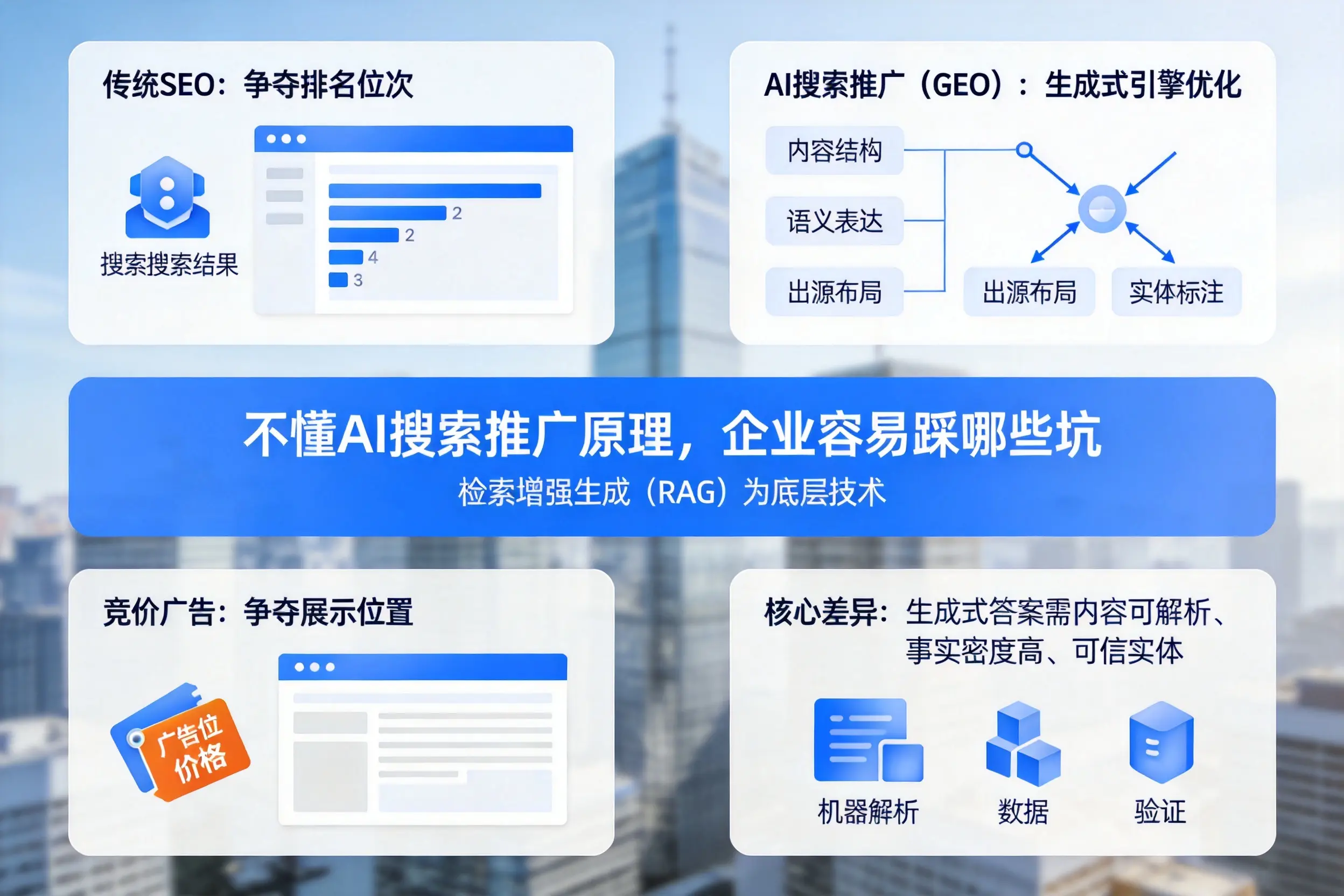 不懂AI搜索推广原理，兰州企业容易踩哪些坑