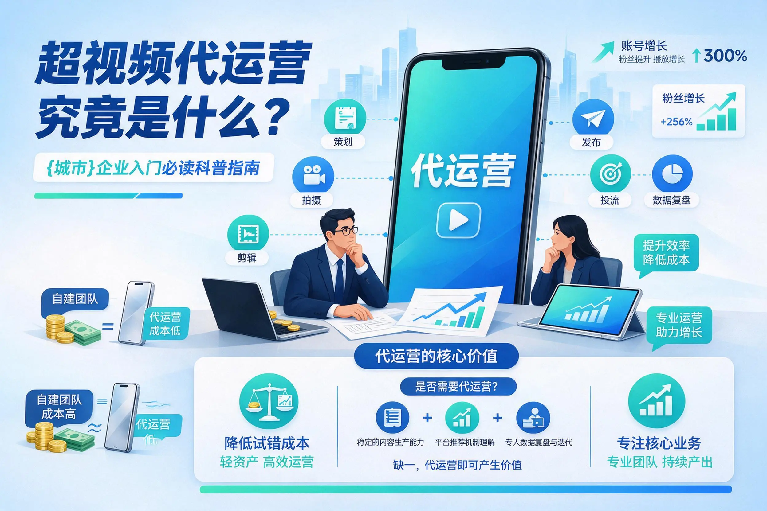 短视频代运营究竟是什么？兰州企业入门必读科普指南